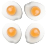 Haribo Uova al Tegamino Caramelle Gommose Busta da 1,5 Kg