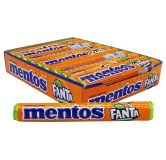 Mentos Fanta Chewy Dragees Caramelle Confettate Gusto Arancia 20 Stick