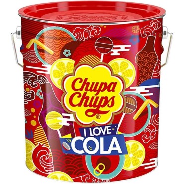 Secchio Chupa Chups Gusto Cola da 150 Lollipop