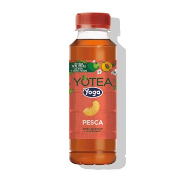 Yotea Tea Freddo Gusto Pesca Confezione da 12 Bottiglie Pet da 360 ml