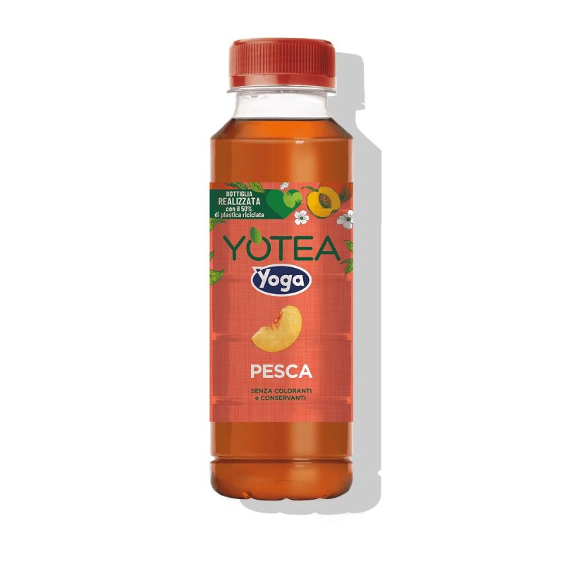 Yotea Tea Freddo Gusto Pesca Confezione da 12 Bottiglie Pet da 360 ml Yotea Tea Freddo Gusto Pesca Confezione da 12 Bottiglie Pet da 360 ml