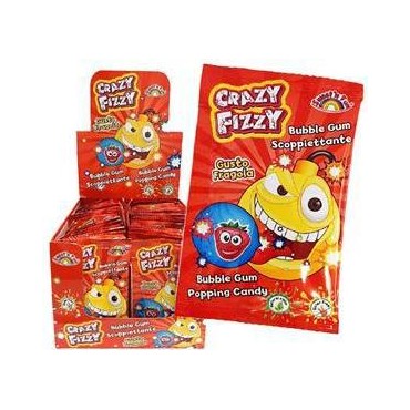 Crazy Fizzy Fragola Gr.7 x50