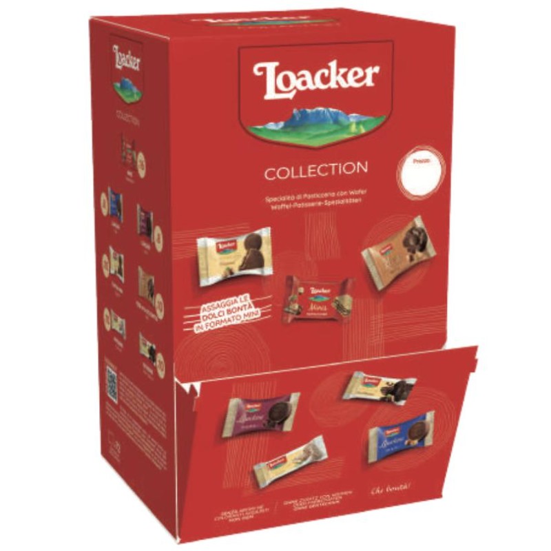 Loacker Collection Minis Expo Bocca di Lupo gr.10x72 Loacker Collection Minis Expo Bocca di Lupo gr.10x72
