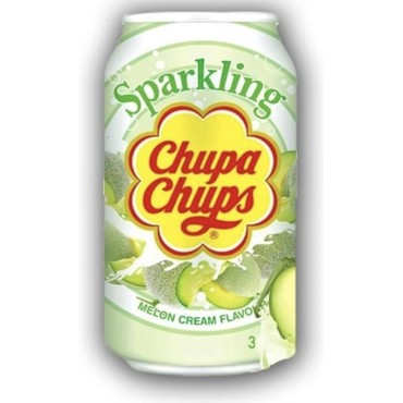 Chupa Chups Melon Cream Flavour Bibita al Gusto Melone da 345 ml