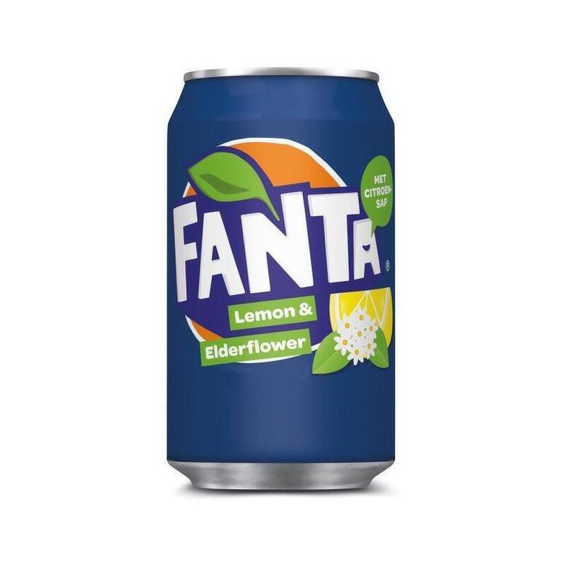 Fanta Limone e Fiori di Sambuco da 330 ml Fanta Limone e Fiori di Sambuco da 330 ml