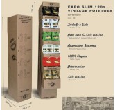 Expo Vintage Patatine Fox Grandi - 120x60 g di Snack Ideali per Eventi e Feste!