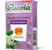 Ricola Fiori di Sambuco 1 Astuccio da 50 grammi Caramelle Balsamiche Senza Zucchero