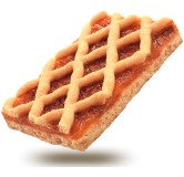 Falcone Cuor di Crostata Albicocca e Pesca Espositore da 13 pezzi da 60 gr