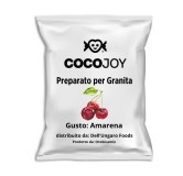 Cocojoy Preparato in Polvere per Granita al Gusto Amarena Busta da 620 gr Senza Glutine
