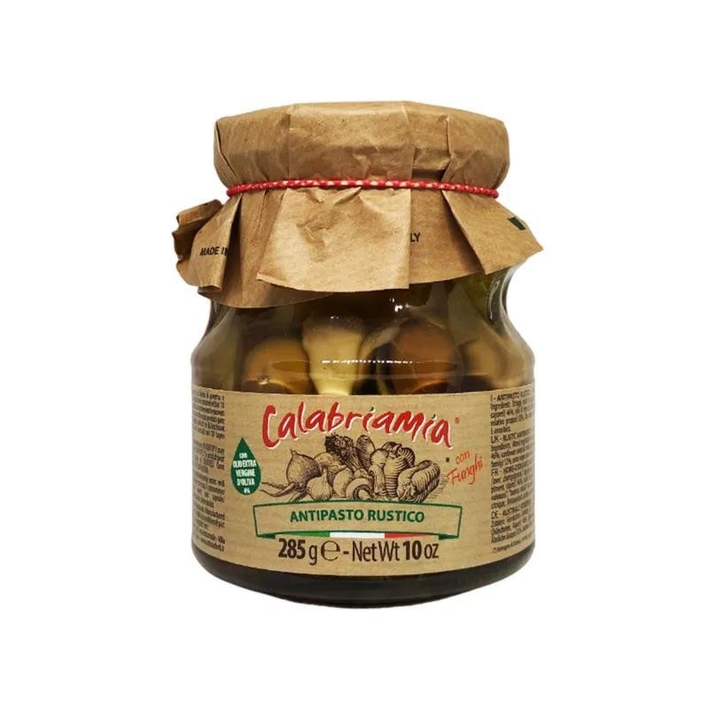 Calabriamia Antipasto Rustico Vasetto in Vetro da 285 grammi Calabriamia Antipasto Rustico Vasetto in Vetro da 285 grammi