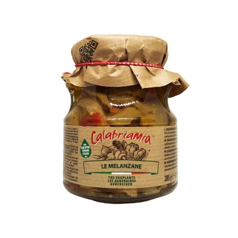 Calabriamia Le Melanzane - Vasetto in Vetro 285g - Gusto Autentico e Saporito della Tradizione Calabrese Calabriamia Le Melanzane - Vasetto in Vetro 285g - Gusto Autentico e Saporito della Tradizione Calabrese