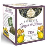 Mlesna Te Verde Zenzero e Limone 12 Filtri Piramidali Salvaroma