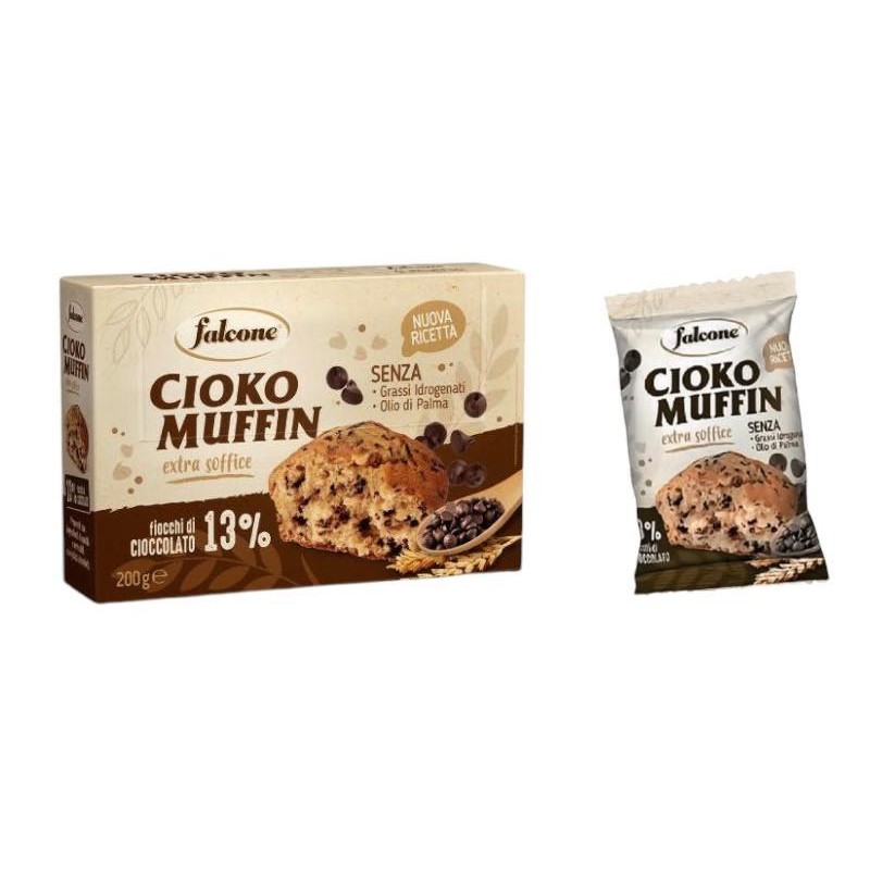 Falcone Cioko Muffin 200 gr Falcone Cioko Muffin 200 gr