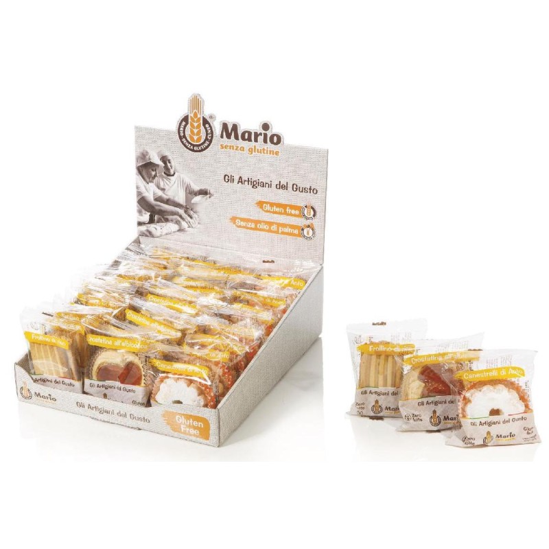 Frollini Crostatine Canestrelli Senza Glutine x30 Da Mario Frollini Crostatine Canestrelli Senza Glutine x30 Da Mario