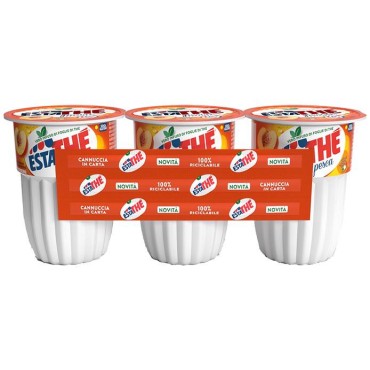 Estathe' Gusto Pesca Confezione da 3 Brick da 200 ml