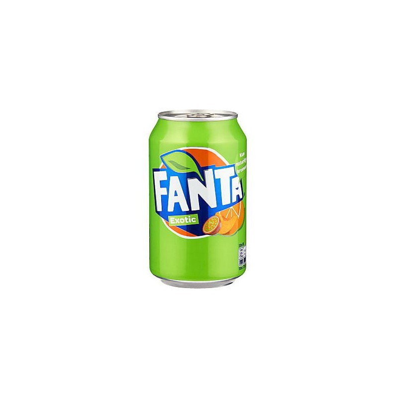 Fanta Exotic - bevanda alla frutta esotica da 330ml Fanta Exotic - bevanda alla frutta esotica da 330ml