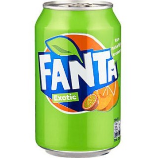 Fanta Exotic - bevanda alla frutta esotica da 330ml