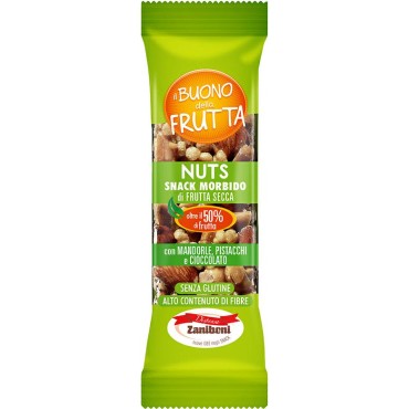 NUTS Mandorle, Pistacchi e Cioccolato gr.35 x20 pezzi Zaniboni