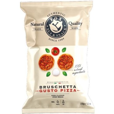 Bruschetta Pizza Fox: Un Sapore Unico in 150g di Delizia
