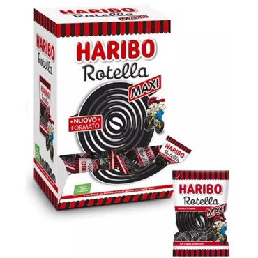Haribo rotella liquirizia da 200 grammi