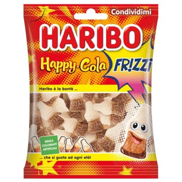 Happy Cola Frizzi Haribo Buste Gr.80
