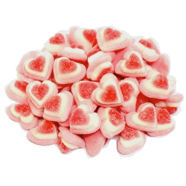 Cuore Tricolore Zuccherato Kg. 1 Fini