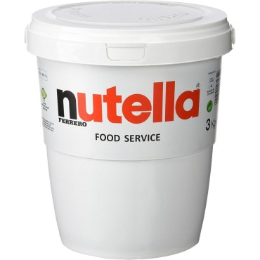Nutella Ferrero Crema Spalmabile Secchiello da 3 Kg