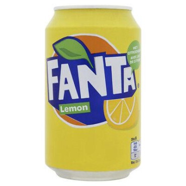 Fanta Lemon Bibita al Gusto Limone  da 330 ml