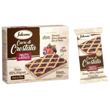 Falcone Cuore di Crostata Integrale ai Frutti di Bosco 240 gr