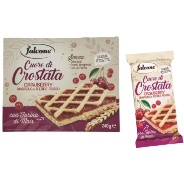 Falcone Trancio Farina di Mais e Frutti Rossi 240 gr