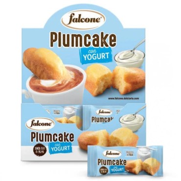 Falcone Soffici Plum Cake con Yogurt Espositore da 36 pz da 35 gr